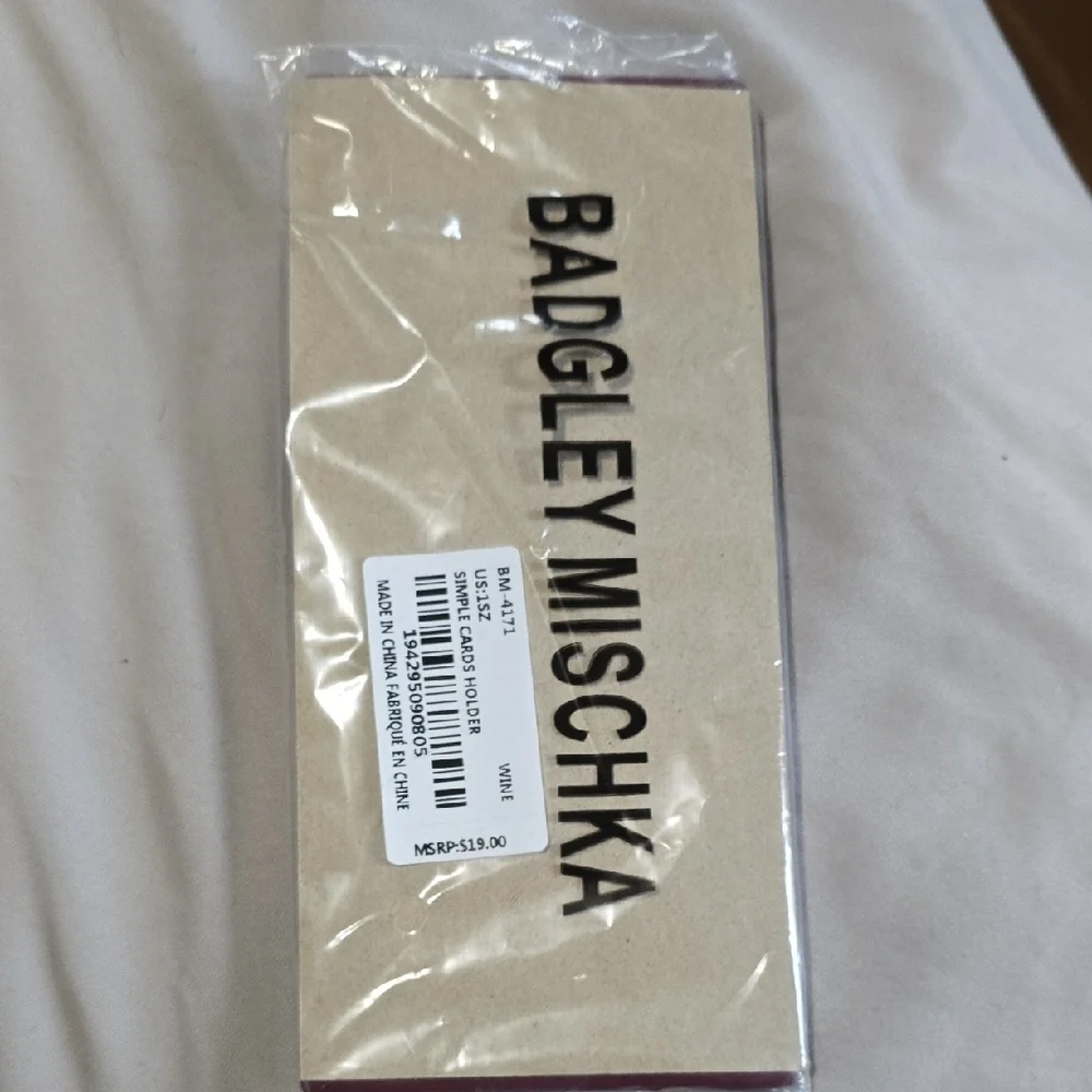 Badgley Mischka stylish card